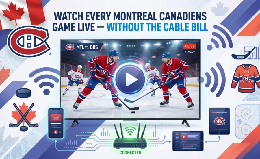 Watch Every Montreal Canadiens Game Live Without the Cable Bill