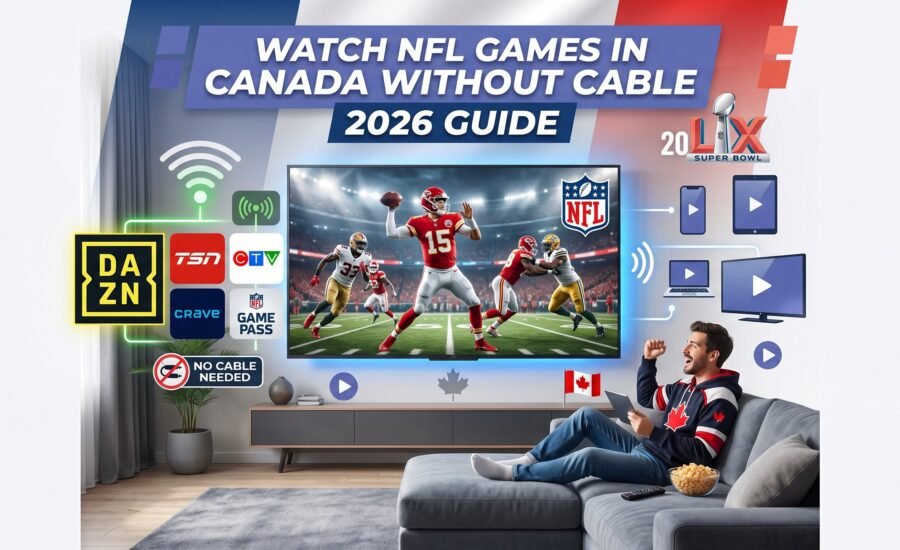 Watch NFL Games in Canada Without Cable (2026 Guide)